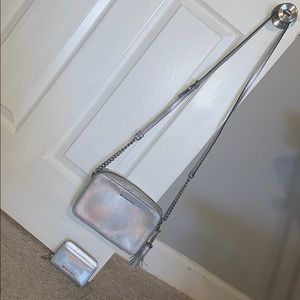 Michael Kors mini shoulder bag w matching wallet